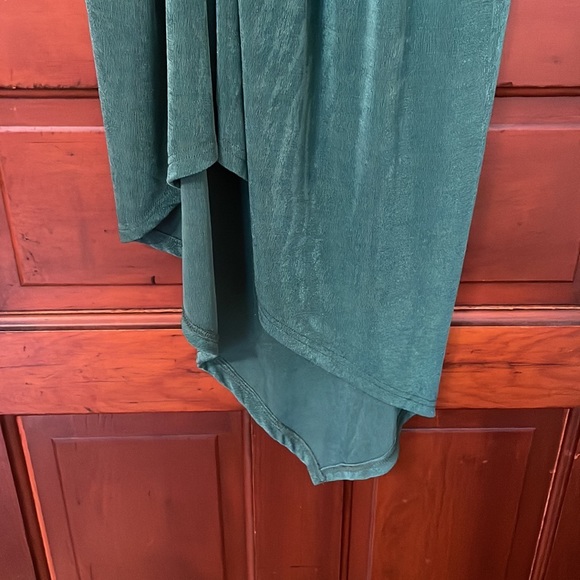 Cider emerald green split Midi dress brand new - Picture 6 of 6